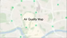 Real time Air Quality Map