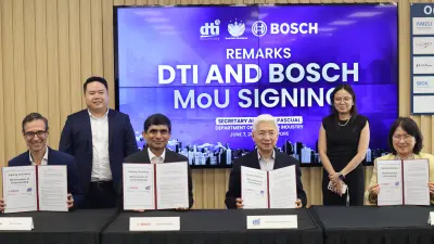 Bosch cements commitment with the Department of Trade and Industry