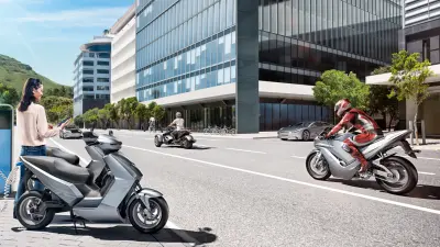 Electric powertrain solution for two-wheeler